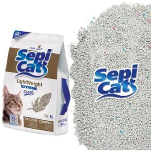 Sepicat cat litter bag and granules
