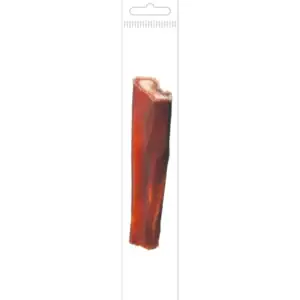 Dog chew stick in clear packaging