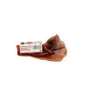 Packaged pork ear for dogs