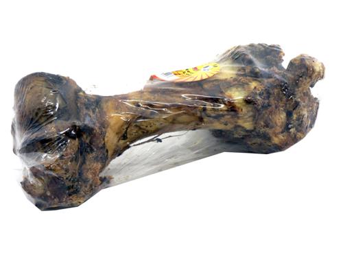 Packaged dog chew bone for pets
